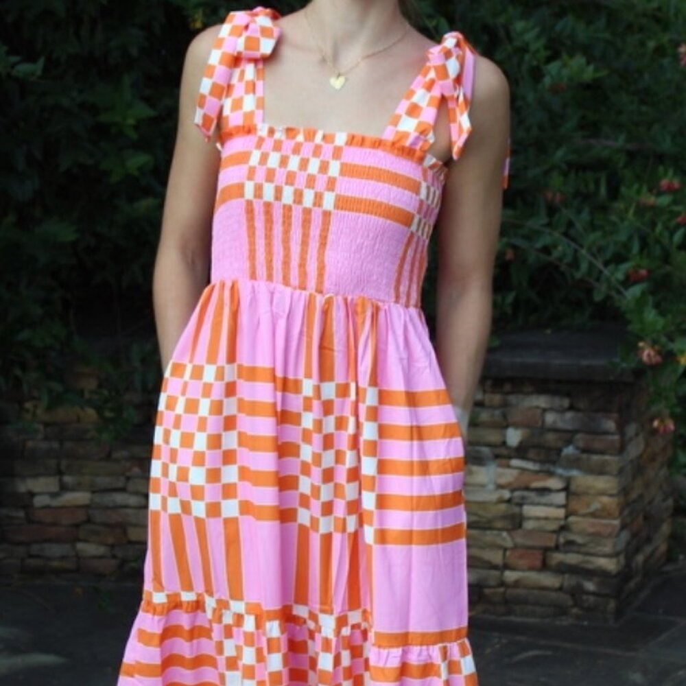 NWT Pink and Orange Dress